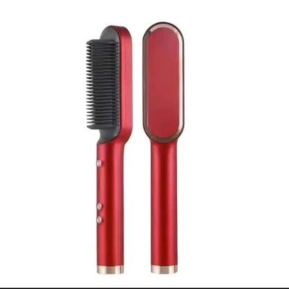 BIG SALE 45% OFF🔥Negative Ion Hair Straightener Styling Comb & 2 in 1 Hair Straightener Brush 👜