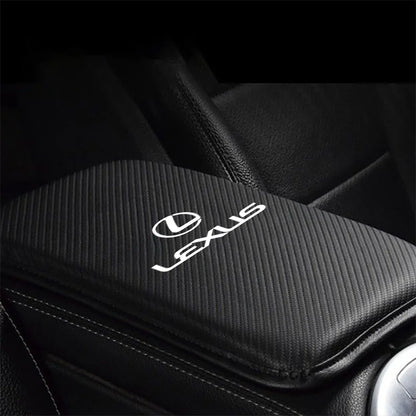 Car Carbon FiberCentral Armrest Protective Cover