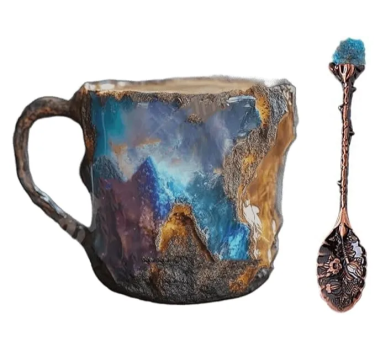 🎁 Last day 49% OFF -2024 New Mineral Crystal Coffee Mugs