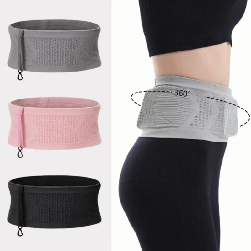 Multifunctional Knit Breathable Concealed Waist Bag