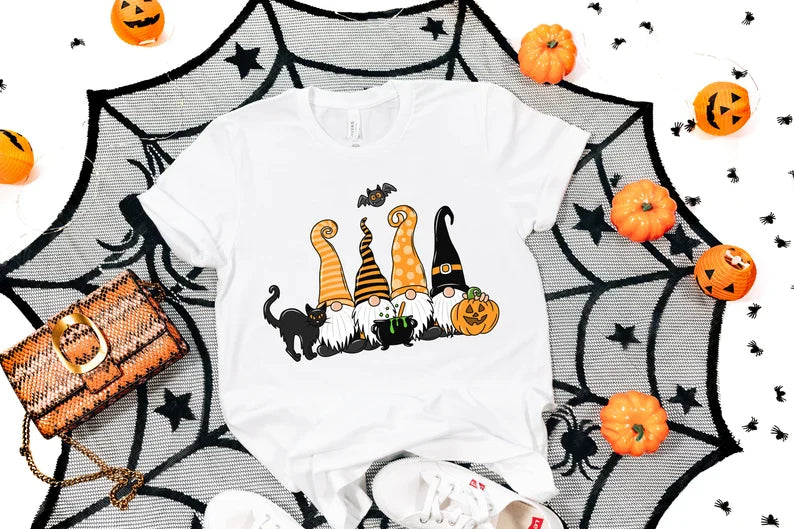 Halloween Gnomes Shirt, Halloween Shirt, Halloween Gnomes T-Shirt, Halloween Funny Shirt, Halloween Gnome Tee, Halloween t-shirt