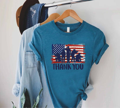 Thank You Veterans Shirt, Veterans Day Shirt, Thank You Shirt, Gift For Veterans Day, Patriotic Shirt,American Flag Shirt,Memorial Day Shirt