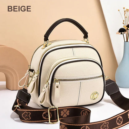 Hot Sale 45% OFF🔥 Classic Multifunctional Adjustable Wide Shoulder Strap Leather Bag